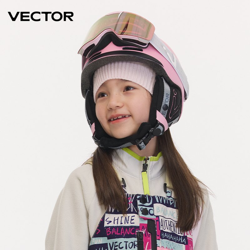Sports Equipment Vector - خوذة تزلج للأطفال ، مصبوبة بشكل