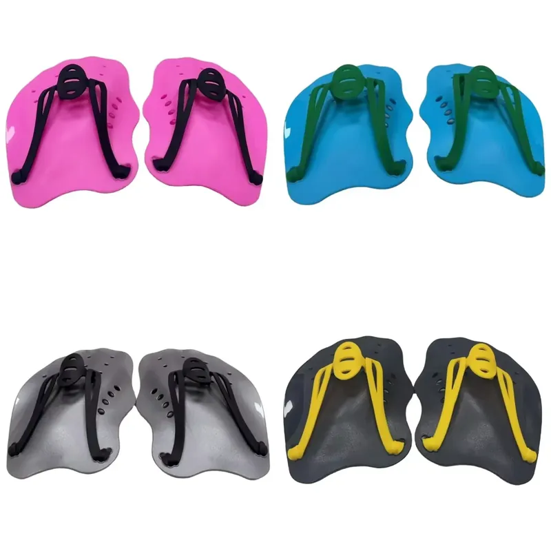 Swim Fin Short Blade - زعانف سباحة سيليكون قصيرة للبالغين، زعانف