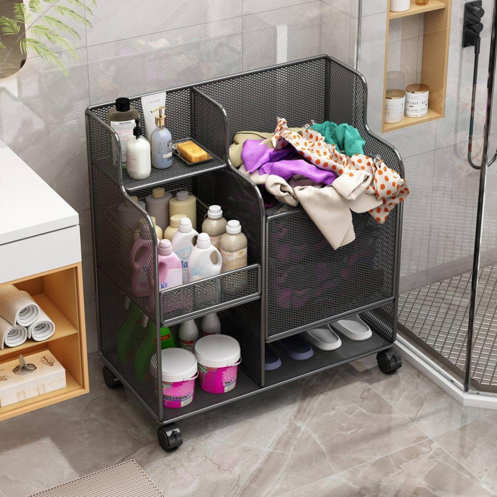 Sports Equipment Garage Storage - رف تخزين معدات رياضية بعجلات، منظم