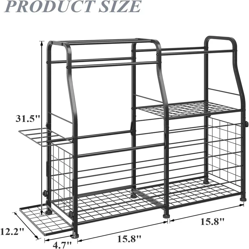 Sports Equipment Garage Storage - رف تخزين الكرات 2026، نظام تنظيم