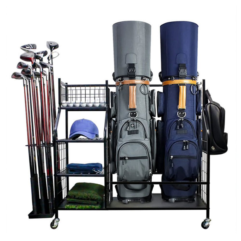 رف منظم حقيبة الجولف لتخزين حق - مراجعة Sports Equipment Garage Storage وسعره