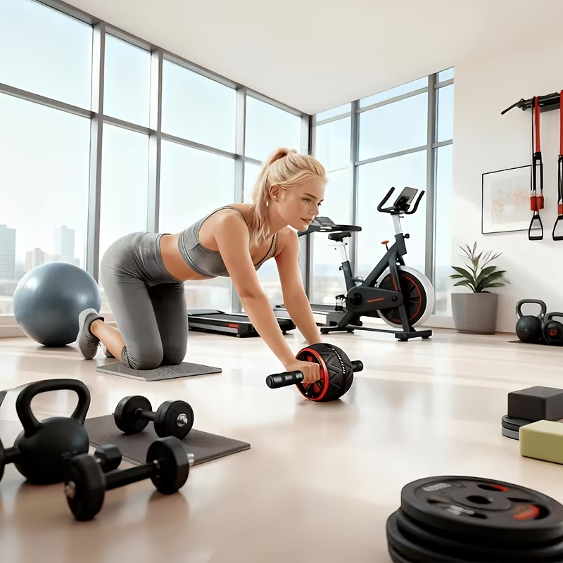 عجلة تمارين البطن وسجادة الركب - مراجعة Sports Equipment Near Me وسعره