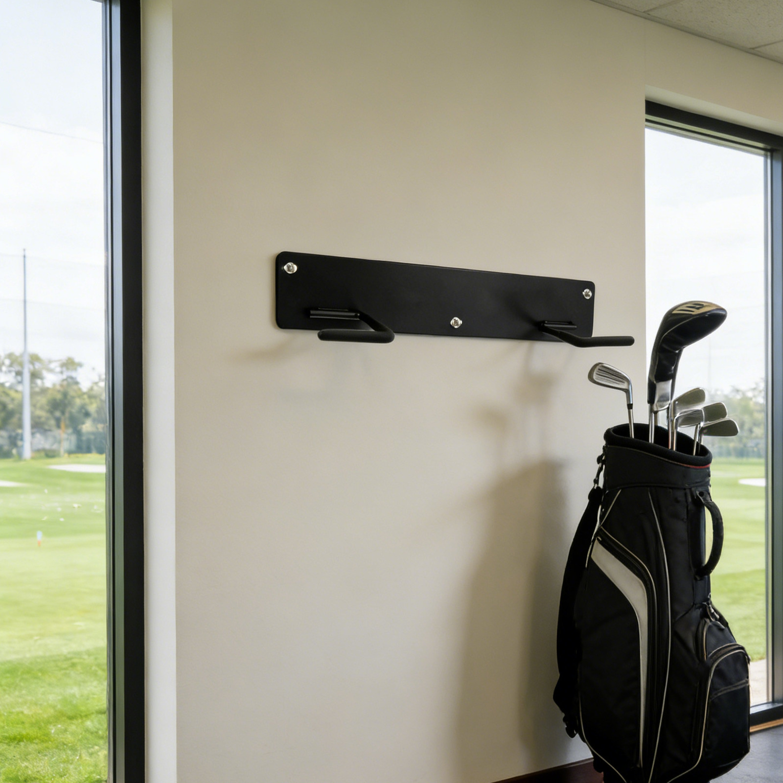 رف تخزين لحقيبة الجولف يُثبت ع - مراجعة Sports Equipment Garage Storage وسعره