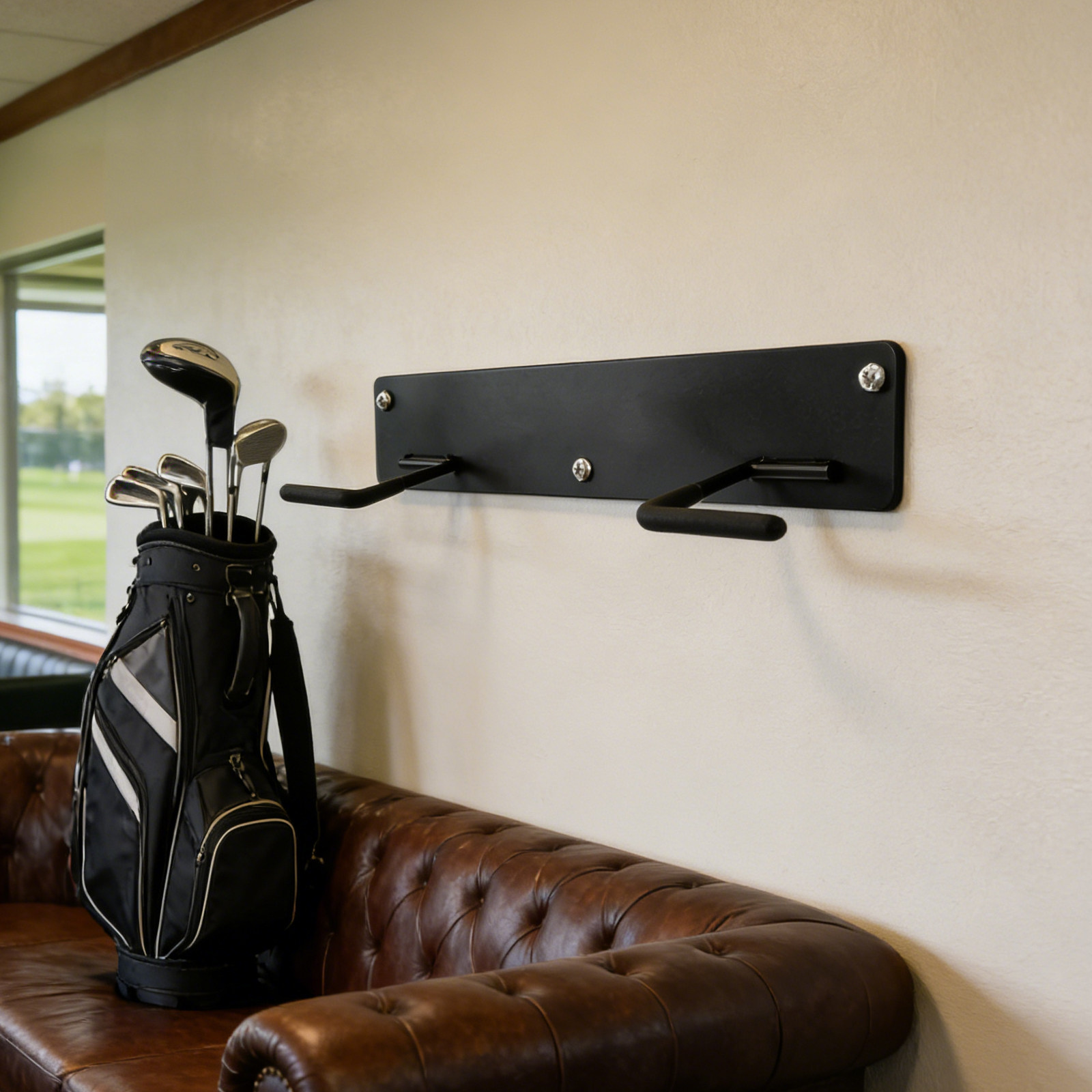 رف تخزين لحقيبة الجولف يُثبت ع - مراجعة Sports Equipment Garage Storage وسعره
