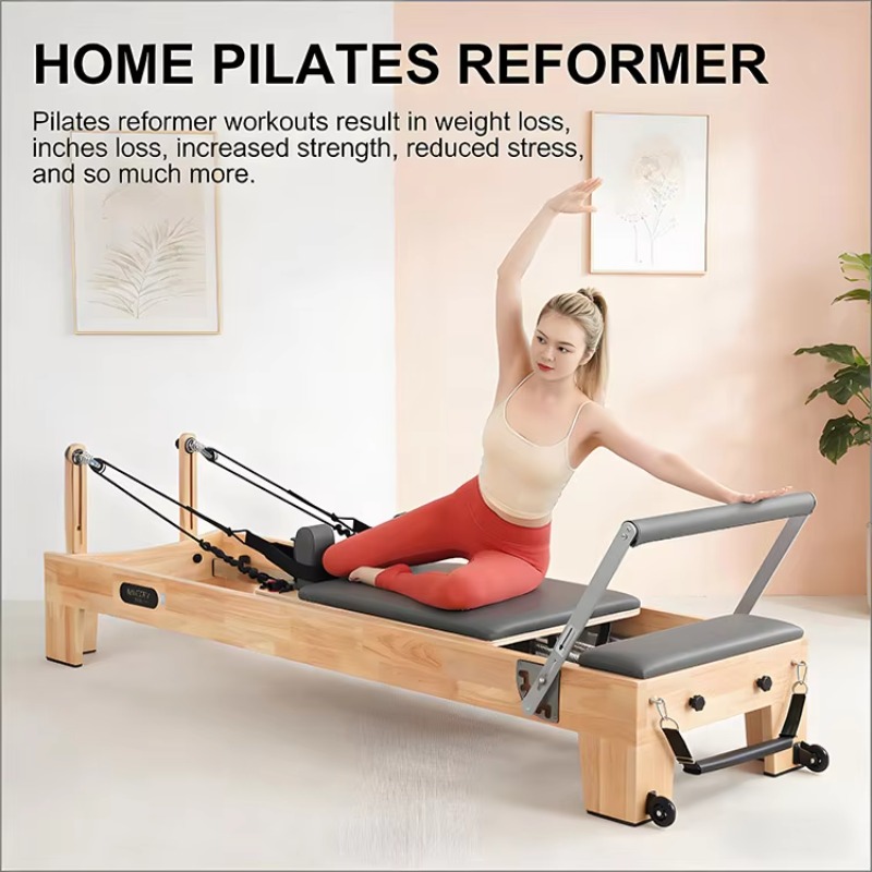 أجهزة بيلاتس ريفورمر لتمارين ا - مراجعة Sports Equipment Home وسعره