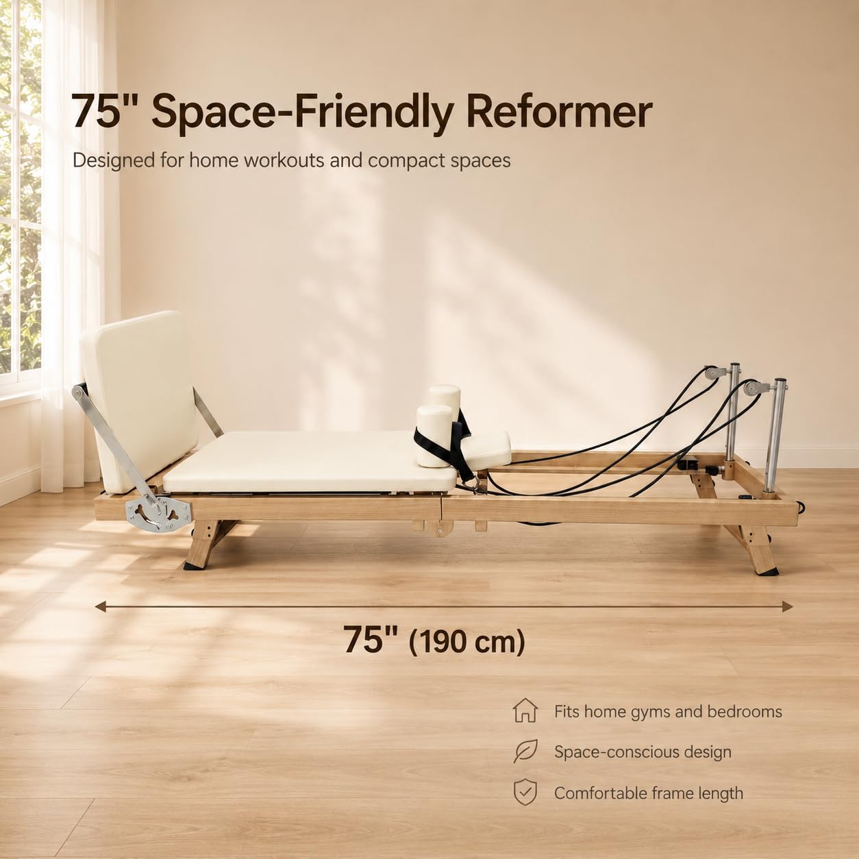 جهاز بيلاتس قابل للطي مقاس 75  - مراجعة Sports Equipment Near Me وسعره