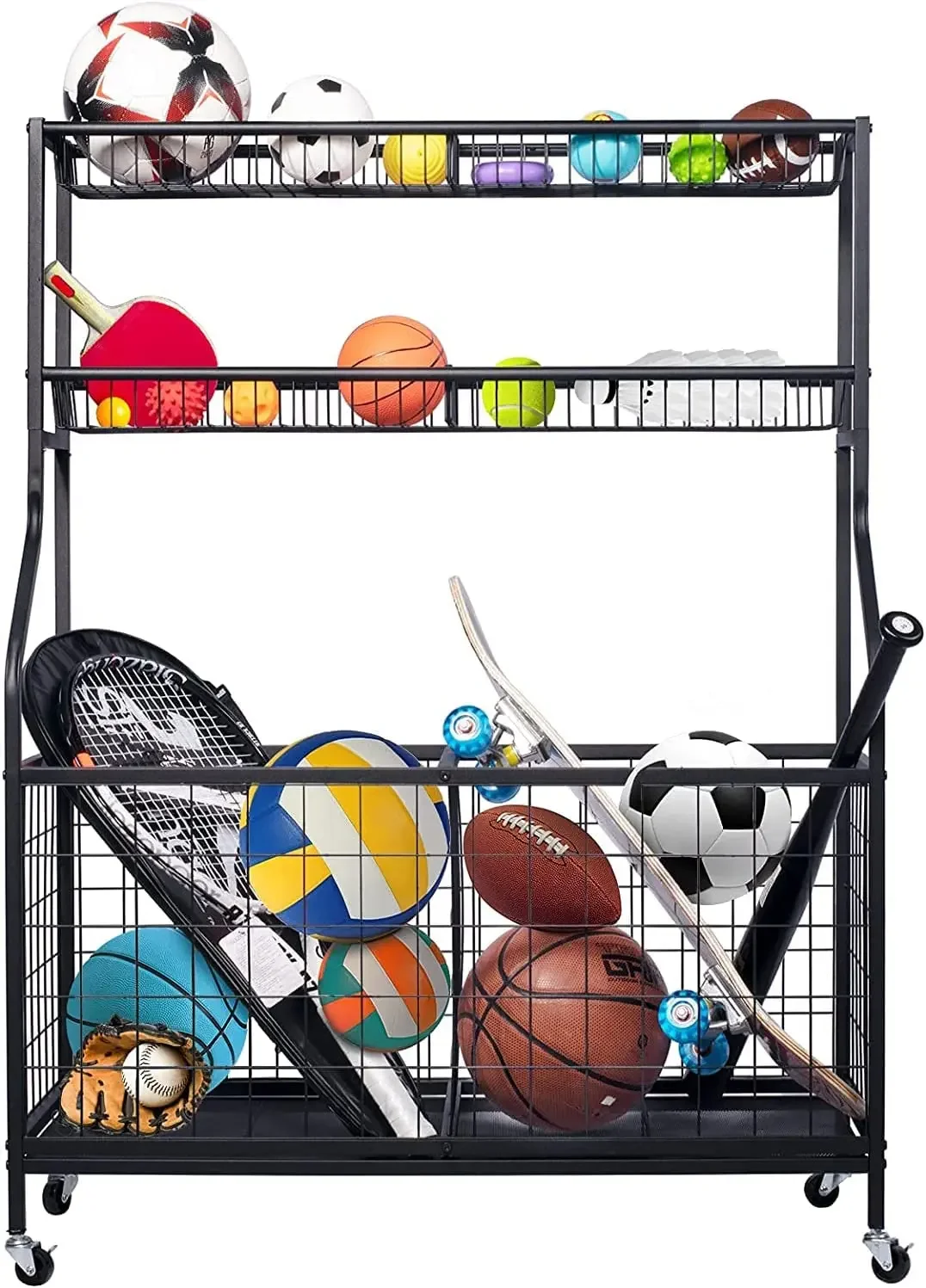 منظم تخزين معدات رياضية للمرآب - مراجعة Sports Equipment Garage Storage وسعره