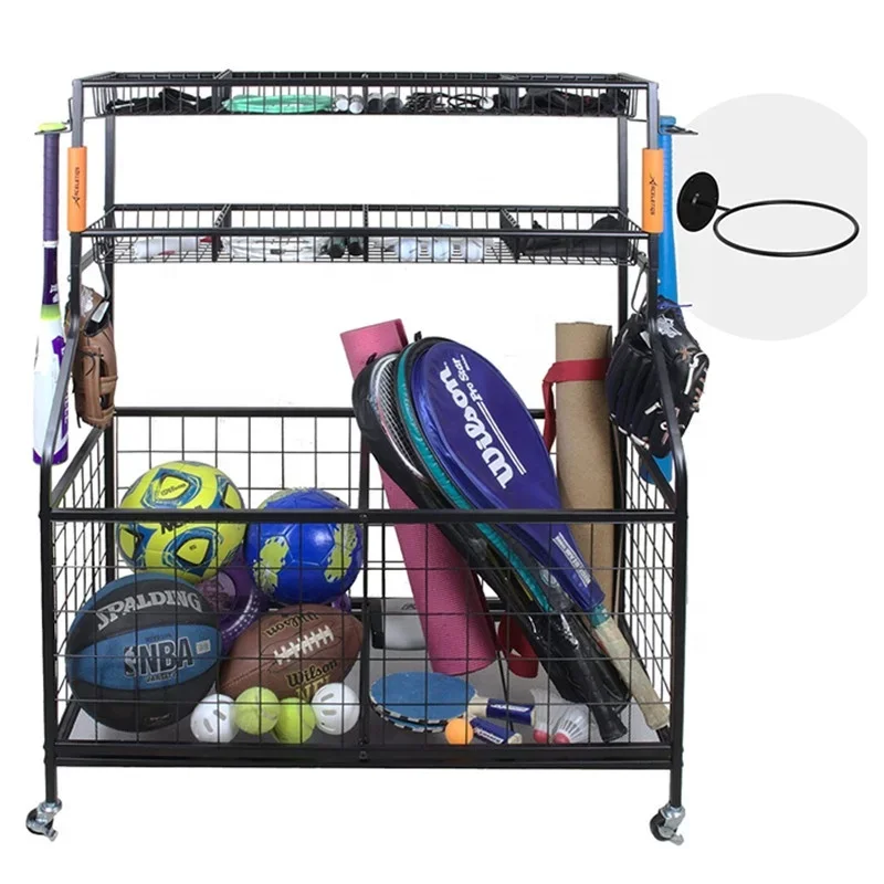 منظم تخزين معدات رياضية للمرآب - مراجعة Sports Equipment Garage Storage وسعره
