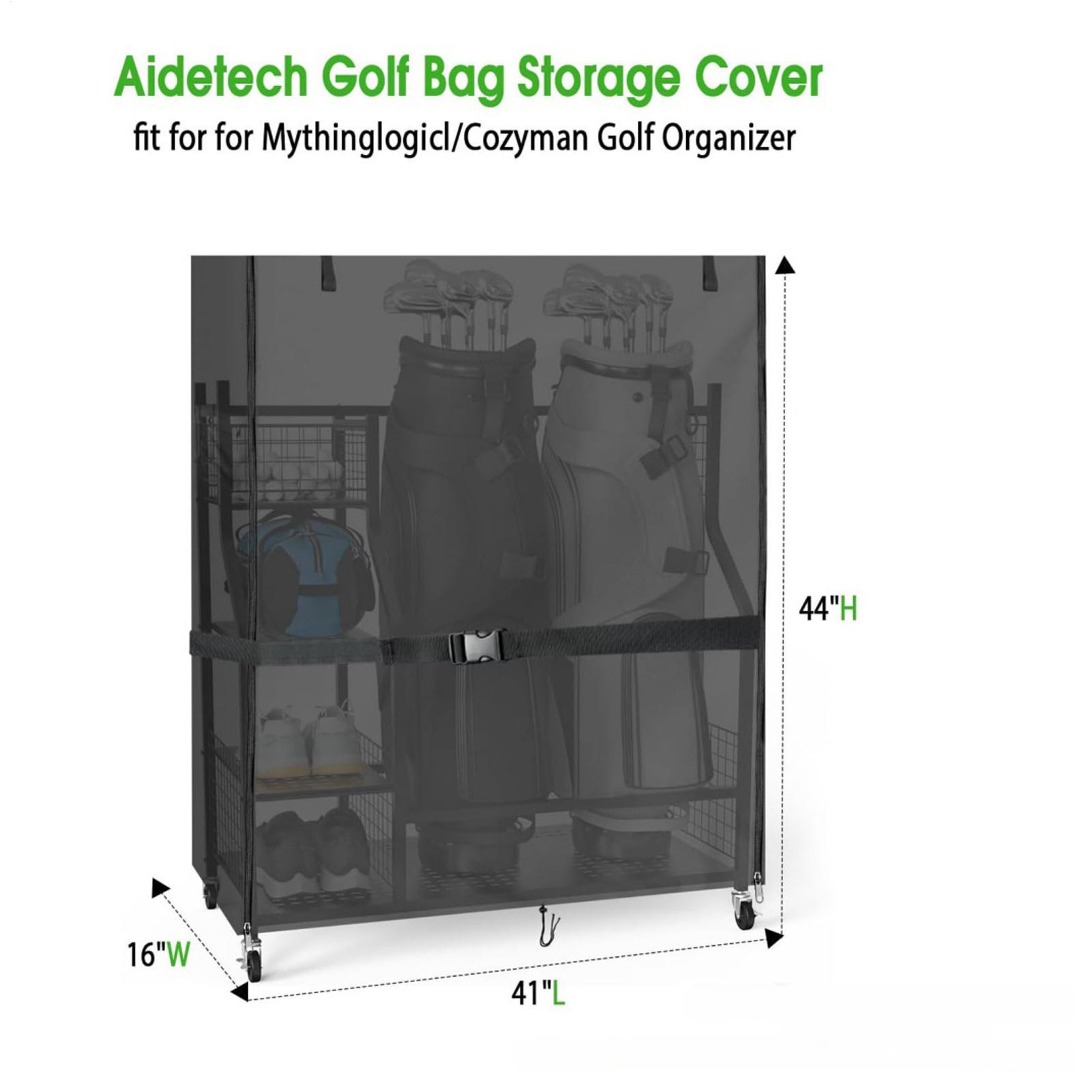 غطاء تخزين حقيبة الجولف من أكس - مراجعة Sports Equipment Garage Storage وسعره
