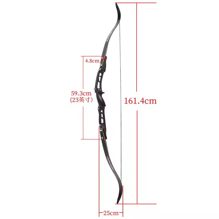 قوس ريكيرف قابل للفك Junxing F - مراجعة Sports Equipment Archery وسعره