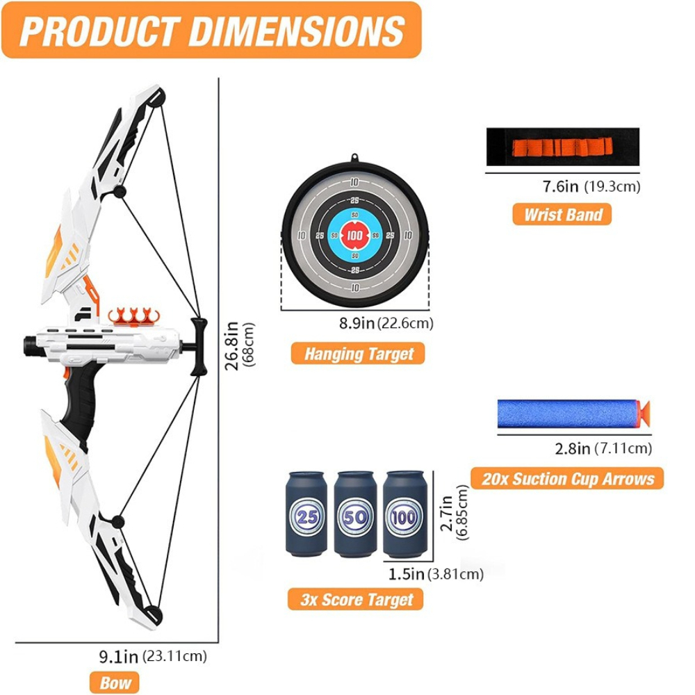 مجموعة رماية بالقوس الناعم مع  - مراجعة Sports Equipment Archery وسعره