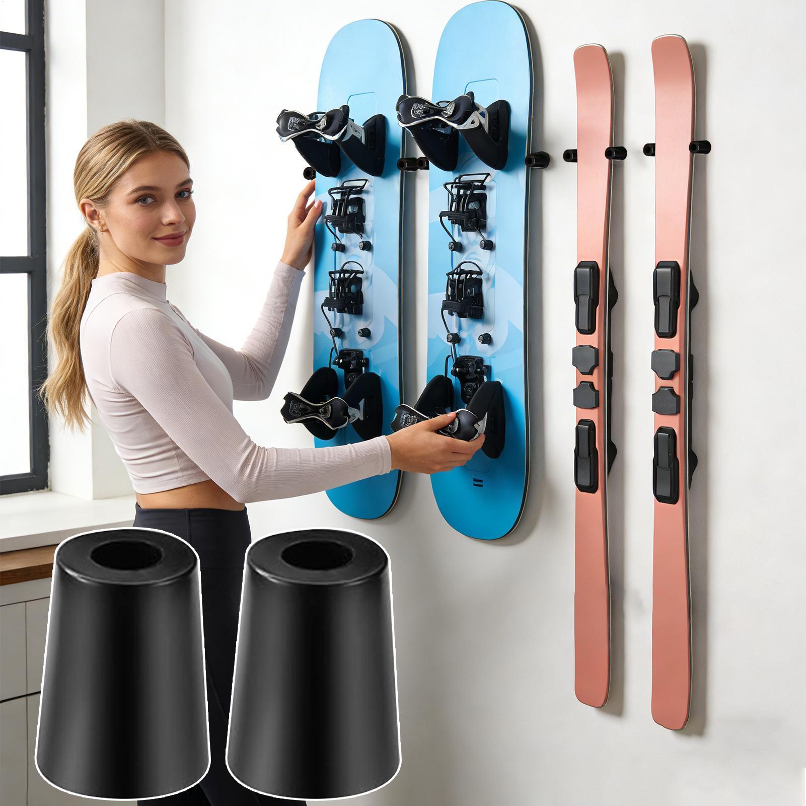 حاملات التزلج للجدار العمودي ع - مراجعة Sports Equipment Garage Storage وسعره