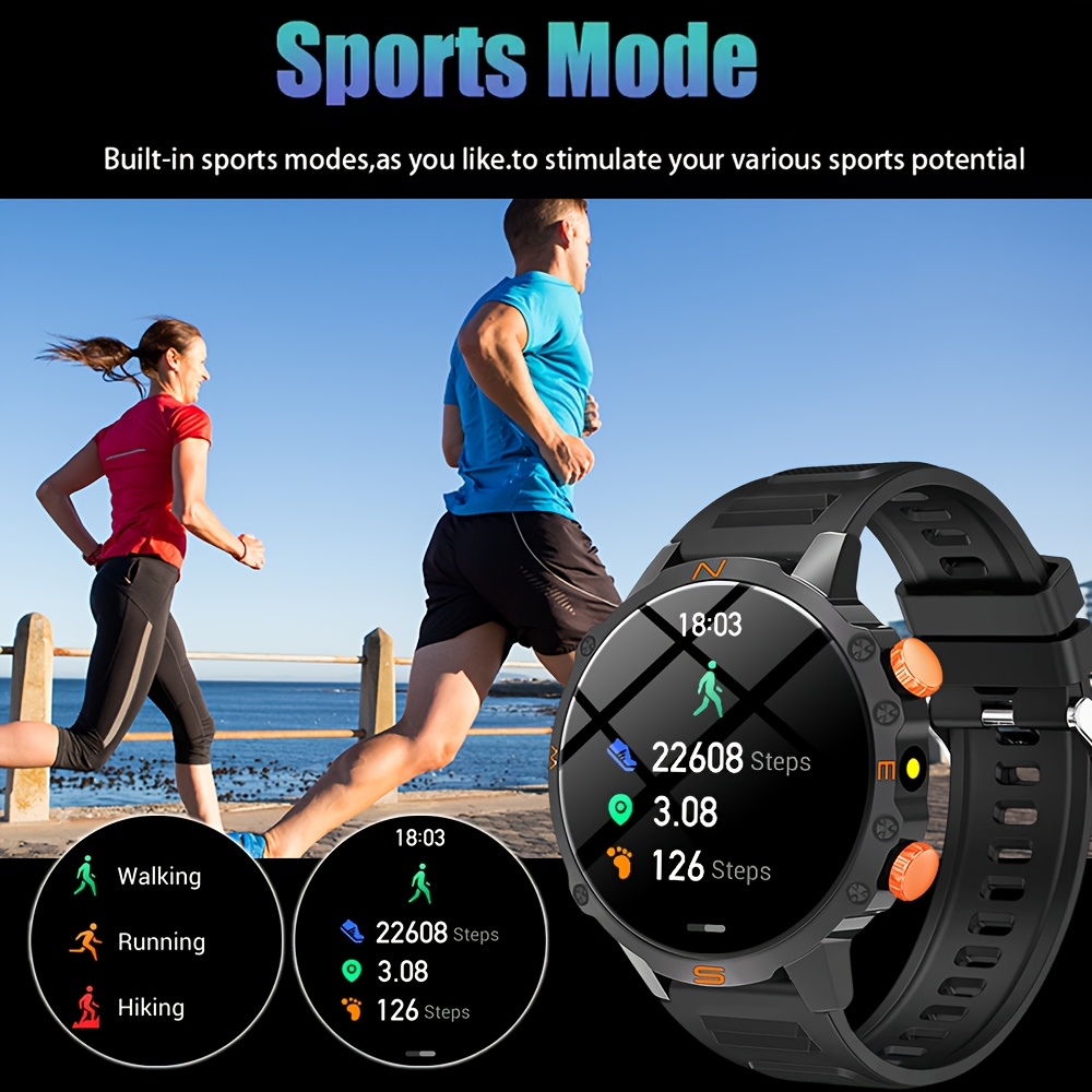 ساعة ذكية للرجال، متوافقة مع ن - مراجعة Sports Equipment In Spanish وسعره